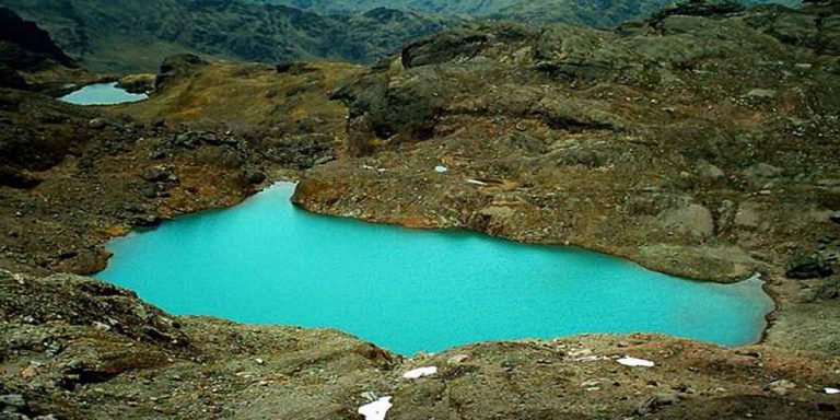 Laguna Amarilla,Volcán El Altar, Chimborazo. Andes. Ecuador