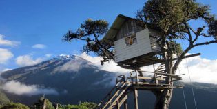 Casa del árbol, Baños de Agua Santa, Tungurahua. Andes. Ecuador