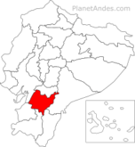 Azuay province location.