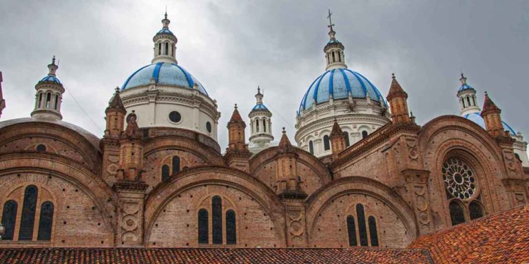 New Cathedral of Cuenca. Azuay, Andes, Ecuador