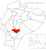 Cañar province location.