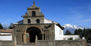 Balbanera Church - Ecuador's first catholic building, Colta. Chimborazo. Andes. Ecuador