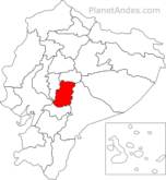 Chimborazo province location.