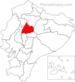 Cotopaxi province location.