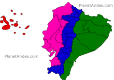 Ecuador Geographic Regions