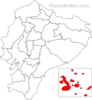 Galapagos province location.