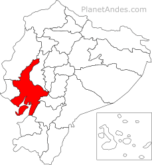 Guayas province location.