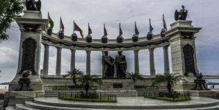 La Rotonda monument - Malecon 2000, Guayaquil. Guayas. Coast. Ecuador