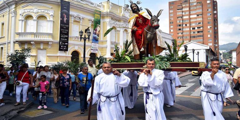 Palm Sunday. Holy Week. Guayaquil, Ecuador