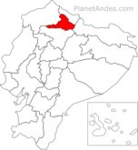 Imbabura province location.