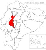 Los Rios province location.
