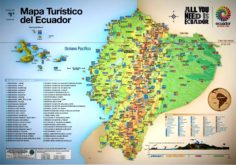 Ecuador Tourist Attractions Map