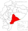 Morona Santiago province location.