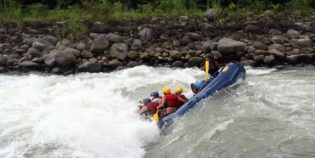 Rafting, Upano river, Macas, Morona Santiago. Amazon. Ecuador