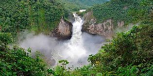 San Rafael Waterfall. Napo. Amazonas. Ecuador
