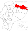 Sucumbios province location.