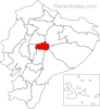 Tungurahua province location.